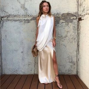 MAGDA BUTRYM SILK TOP